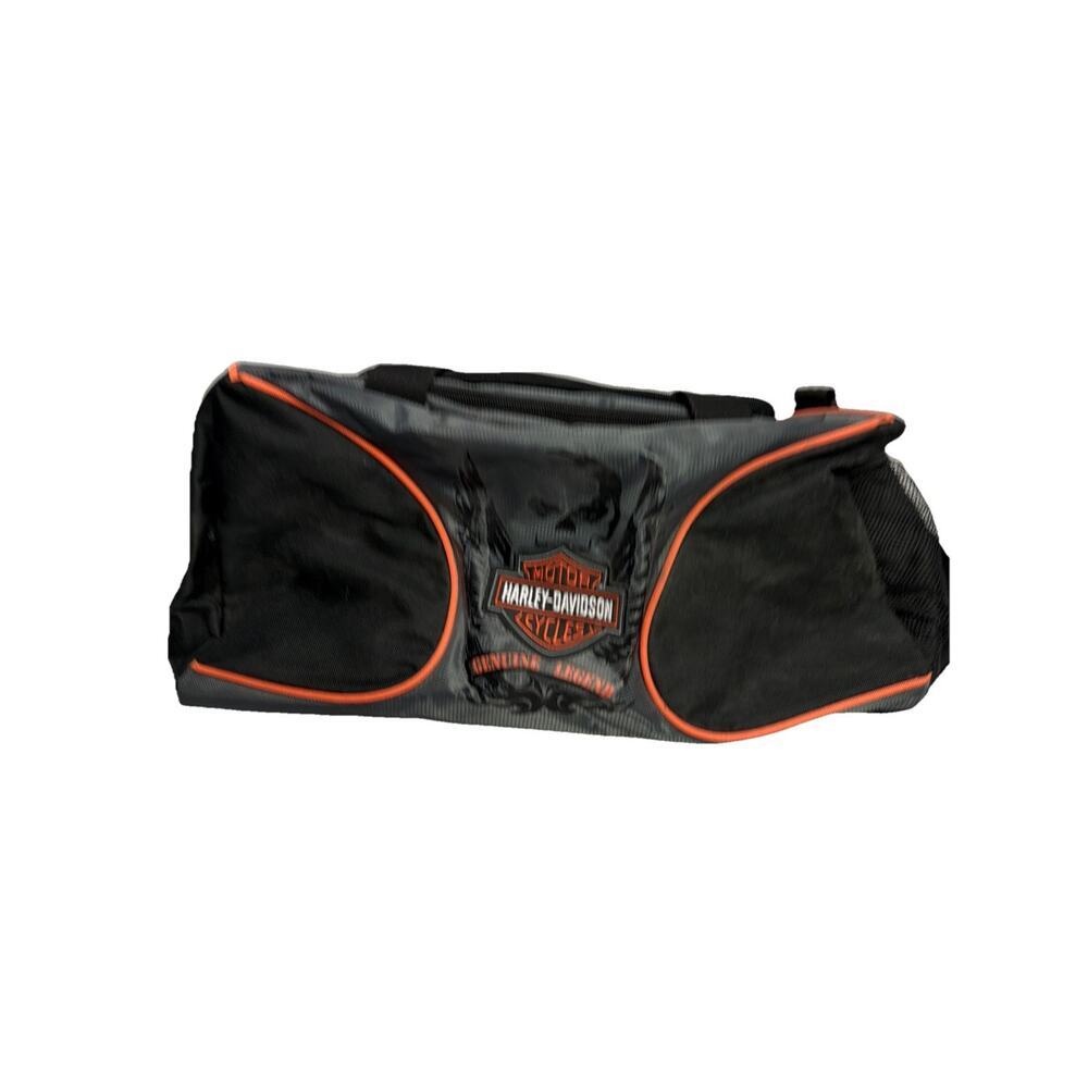 Harley Davidson Classic Motorcycles Travel Large Duffle Bag Carry On Gym Canvas